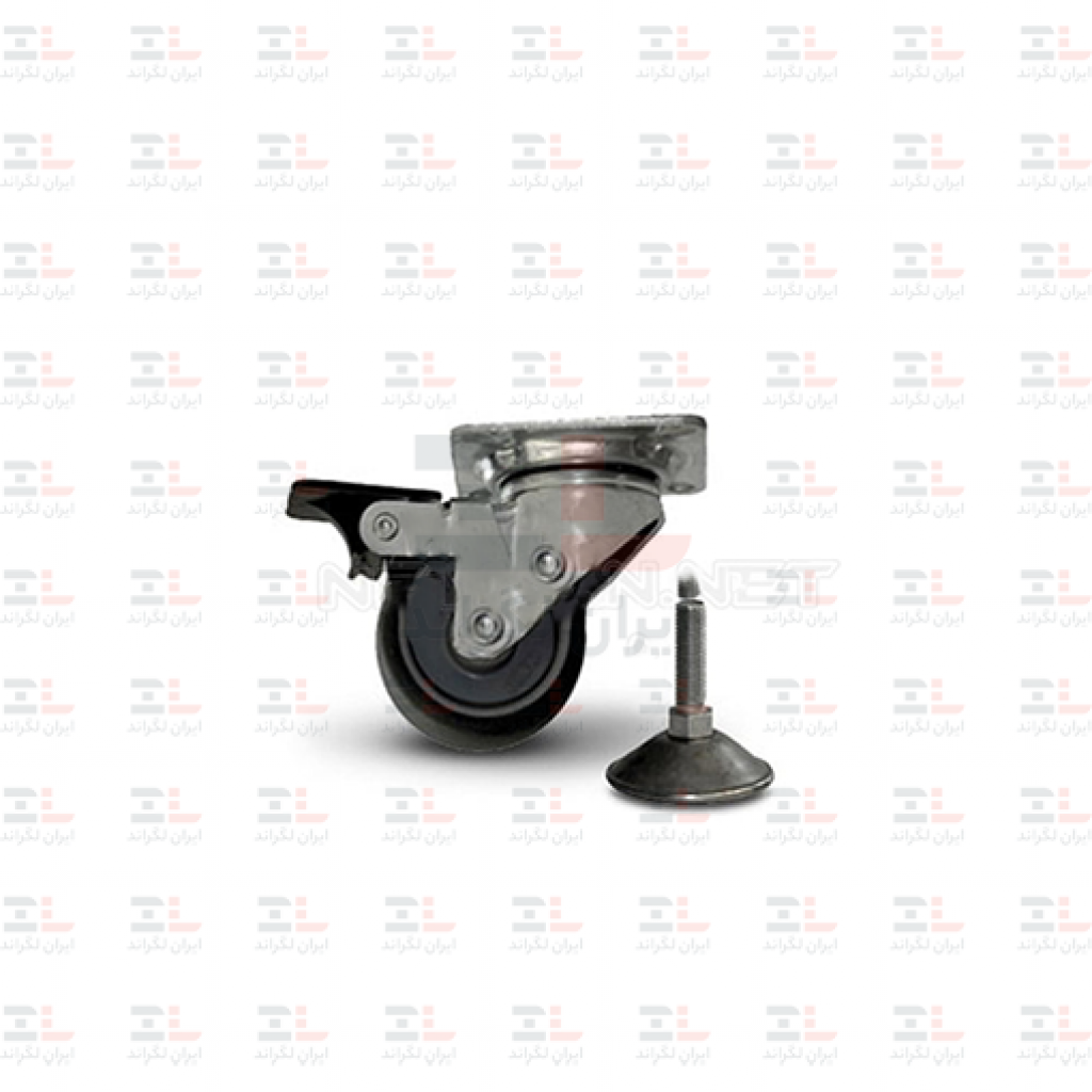 قیمت چرخ رک دوبل قفل دار HPA